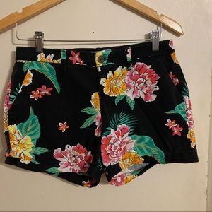 Old Navy Floral chino shorts